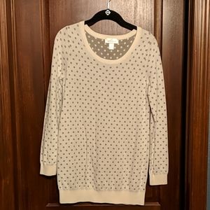 Motherhood Maternity polka dot sweater